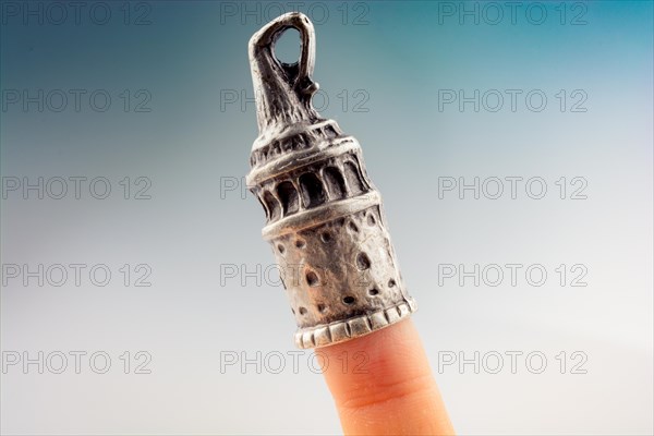 View of the Galata Tower icon from ancient times in Istanbul