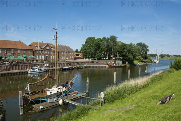 Old harbour with warehouses