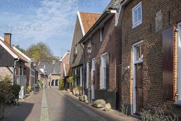 Alley in the historic town of Bredevoort