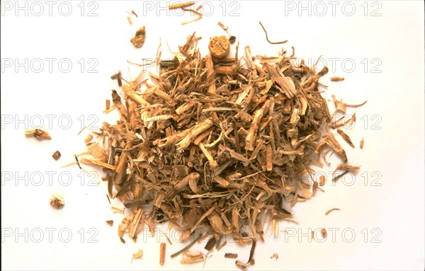 Natural remedy dried couch grass