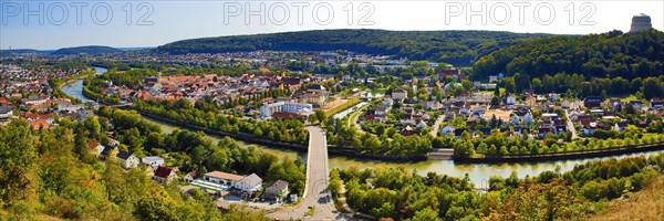 Panorama hike over Kelheim with various viewpoints. Kelheim