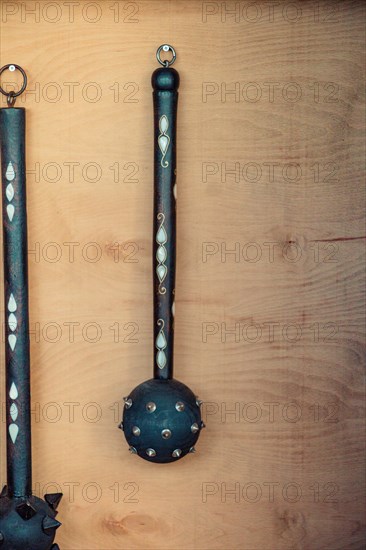 Ottoman style decorative mace as Medieval time weapon