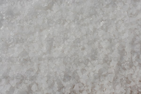 Milled white salt in view as a background