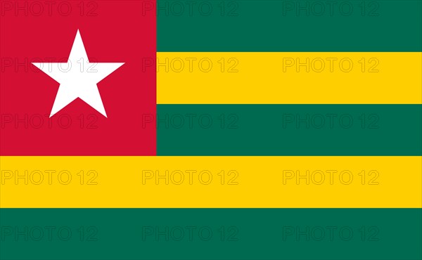 National flag of Togo