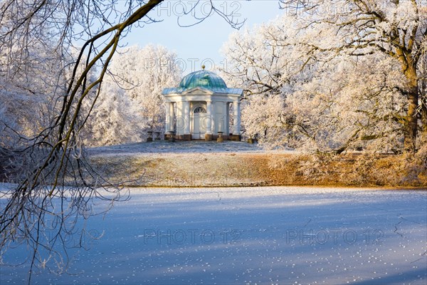 Temple on the Swan Island in the Karlsaue