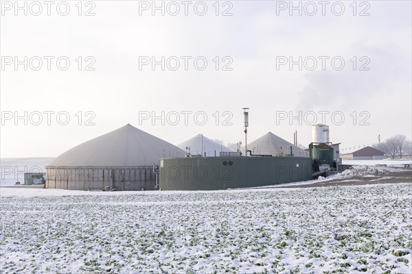 Biogas plant near Backnang