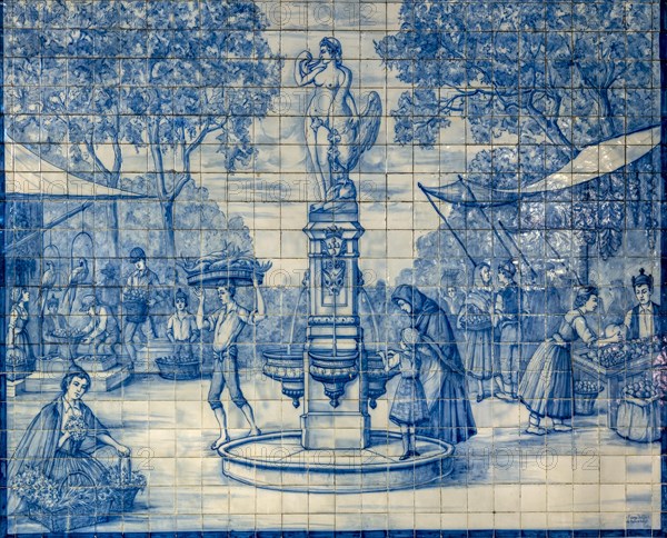 Tile Painting Porta Santo Island Portugal