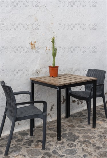 Barren Tables and Chairs