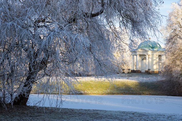 Temple on the Swan Island in the Karlsaue