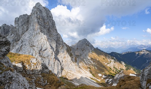 Rocky summit of the Gimpel