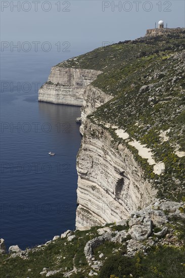 Dingli Cliffs on the Mediterranean Sea