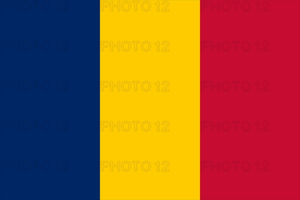 National flag of Chad