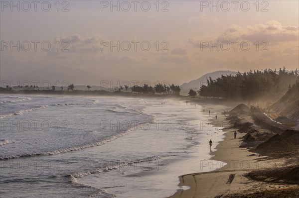 Hazy light over the beach of Fort Dauphin