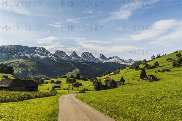 View of the Churfirsten