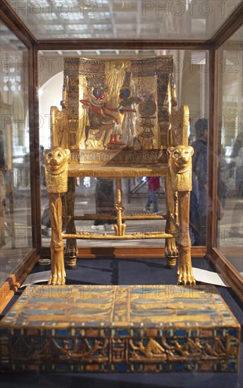 Golden Throne of Tutankhamun