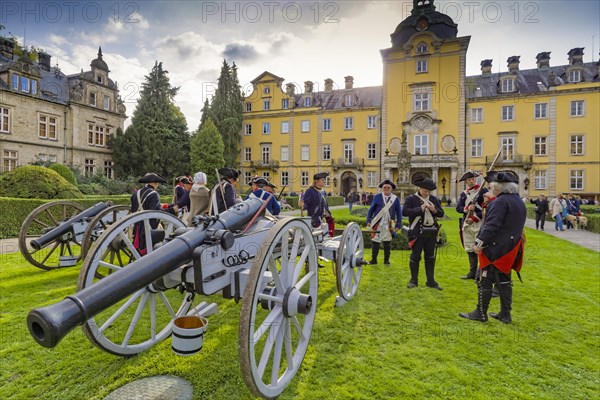 Military Strategy Historical Costumes Bueckeburg Castle Schaumburg Lower Saxony Germany