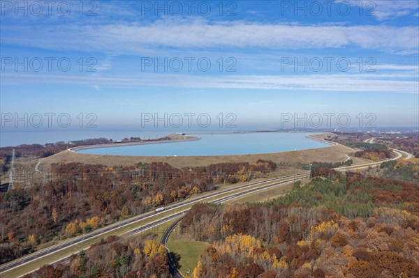 Consumers Energys pumped storage hydroelectric plant on Lake Michigan