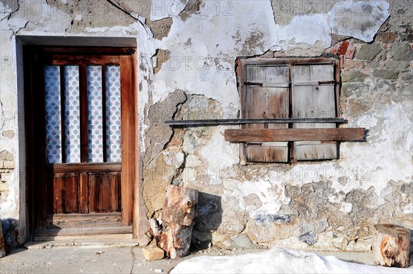 Dilapidated farm in Allgaeu