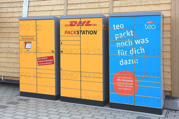 Parcel station of the German Post