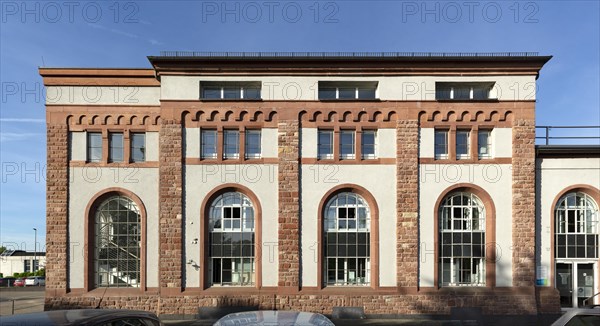 Old power station with turbine hall and boiler house