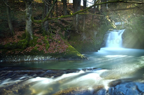 River Argen in the Eistobel