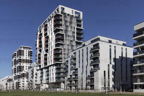 Residential building with high-rises