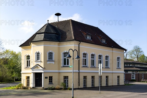 Former Amtshaus or Amtsbuergerei or Old Town Hall of the municipality of Schermbeck from 1910