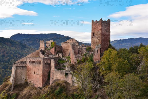 Ruin of the Chateau de Saint-Ulrich