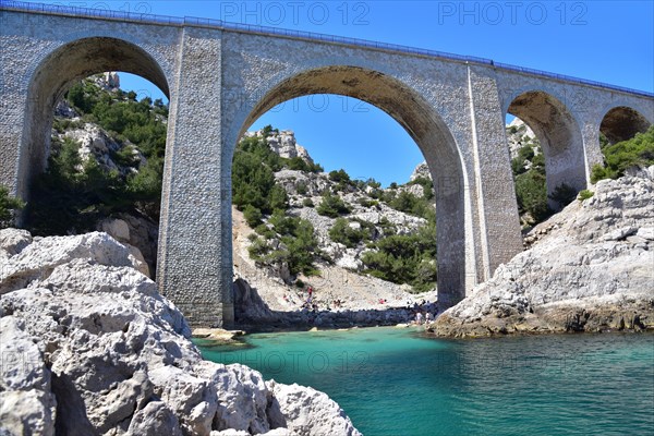 Niolon Viaduct on the Cote Bleue