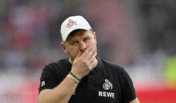 Coach Steffen Baumgart 1. FC Koeln KOE pensive