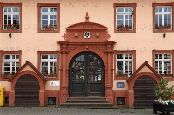 Entrance portal of the former Korn und Kaufhaus from 1696