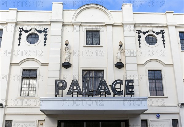 Art Deco 1930s facade of Palace cinema