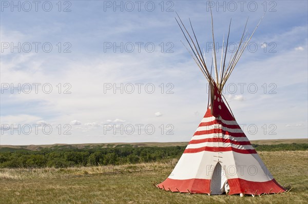 Tipi at Blackfoot Crossing Historical Park