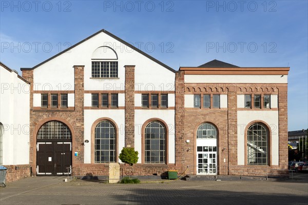 Old power station with turbine hall and boiler house