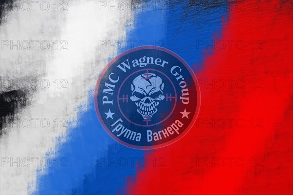 Logo of the Russian private mercenary group Wagner)