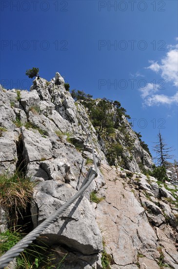 Via ferrata at Kofel