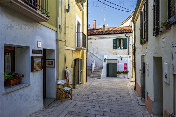 Narrow alley of the old town
