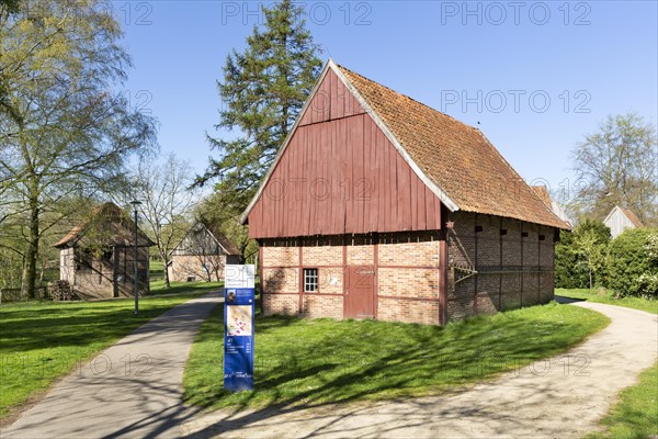 Farmhouse museum in the Vreden town park