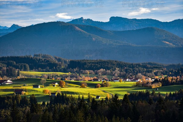 View from Schoenberg towards Puerschling