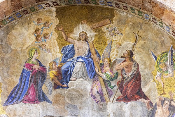 Resurrection of Christ mosaic