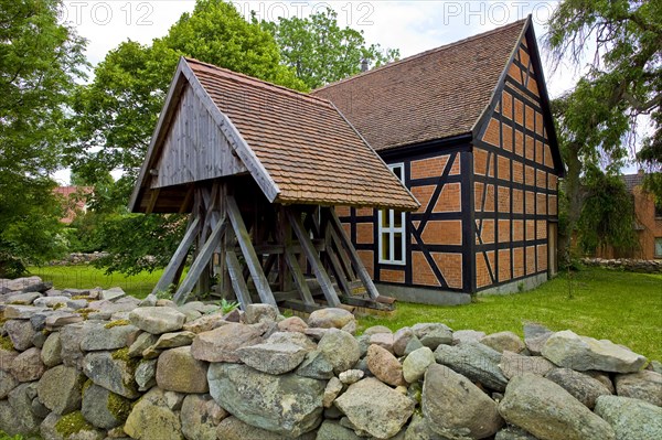 Feldberger Seenlandschaft Village Church in Carwitz