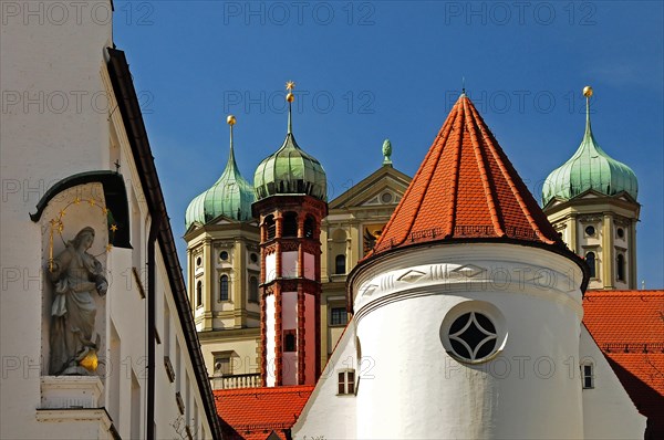 Augsburg City Hall from behind