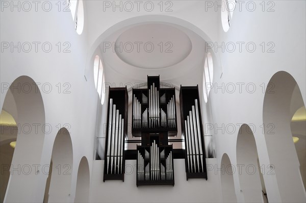 Organ in the church of St. Moritz in Augsburg