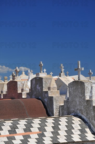 Graves in the cemetery of Bonifacio