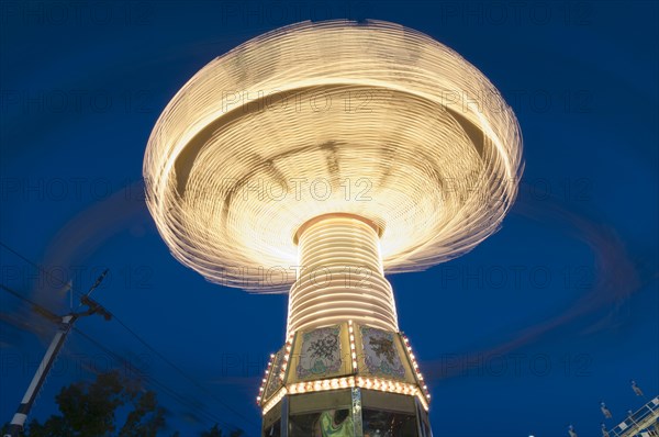 Carousel at night