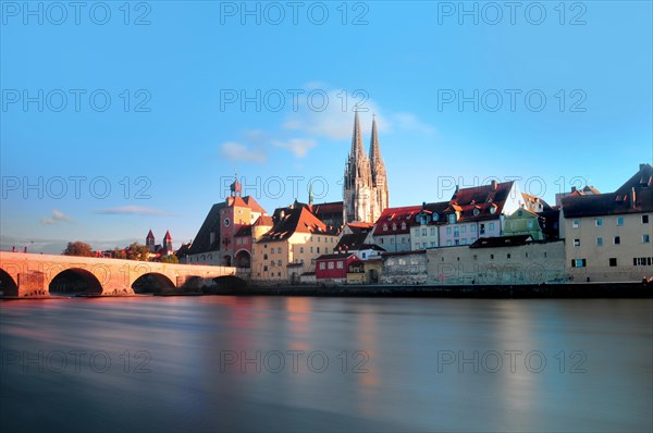 Regensburg with the Stone Bridge