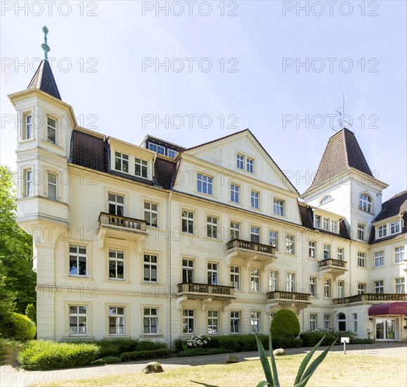Old spa house of the Rothenfelder Salinen- und Solebad-Aktiengesellschaft