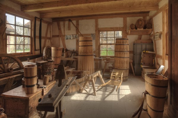 Reconstructed cooperage