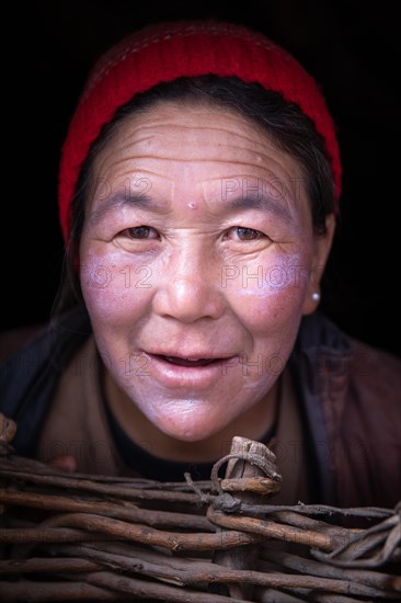Portrait of a Ladakhi woman