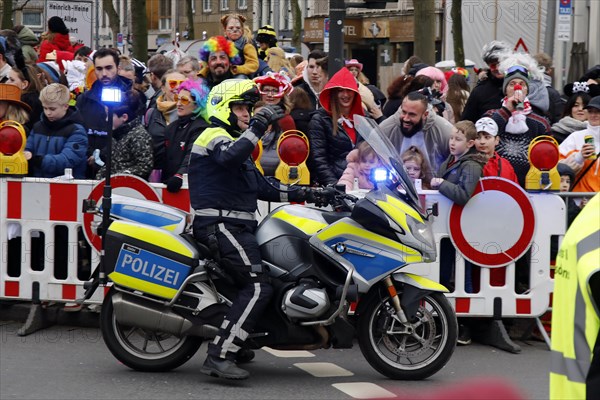 Rose Monday procession in Duesseldorf